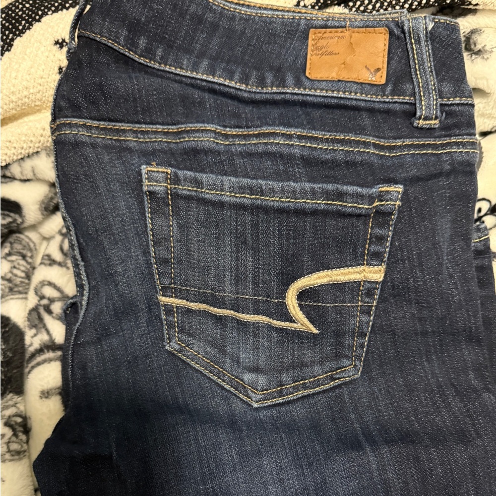 Stylish Blue Jeans for Women AMERICAN EAGLE ARTIST